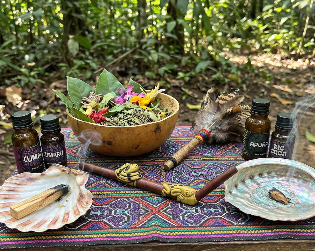 Rapé oltář psychonautika